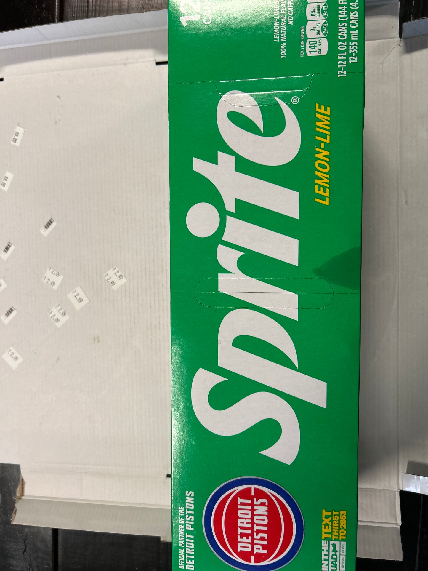 Sprite 12 pack cans