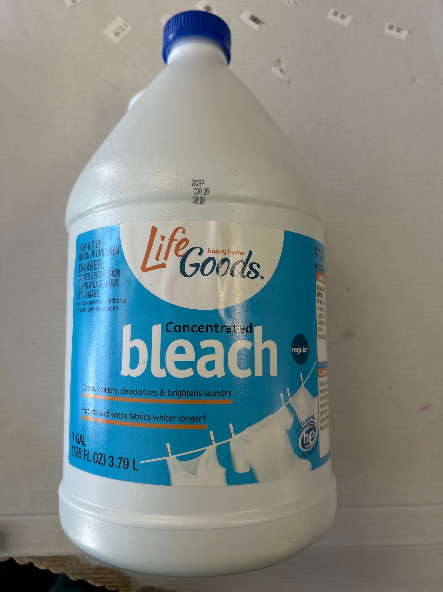 Lifegoods Reg Bleach 128oz