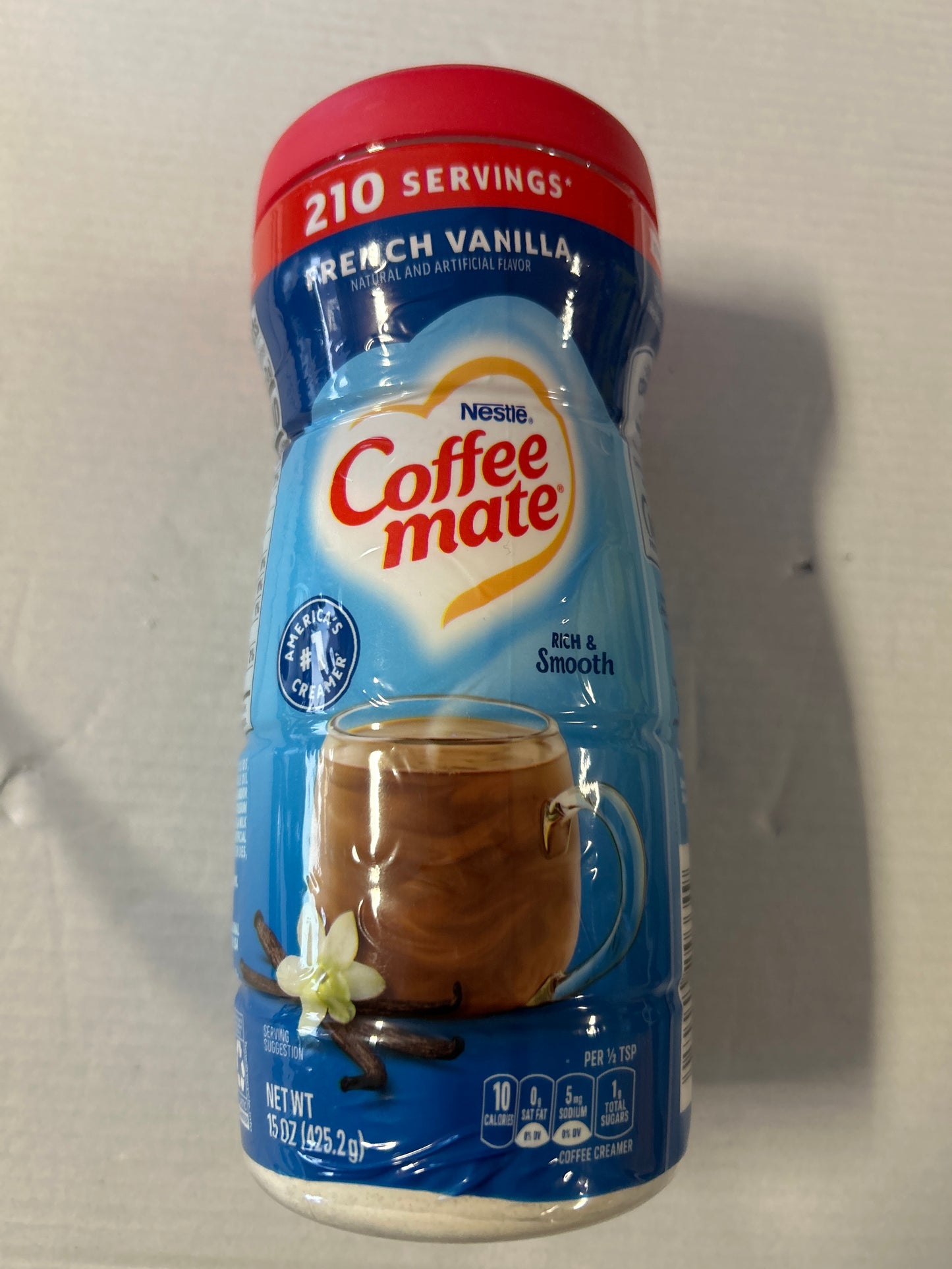 Nestle Coffee Mate French Vanilla 15oz