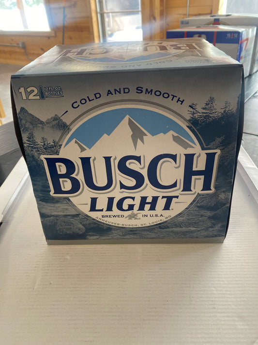 Busch Light 12 Pack 12 oz Bottles