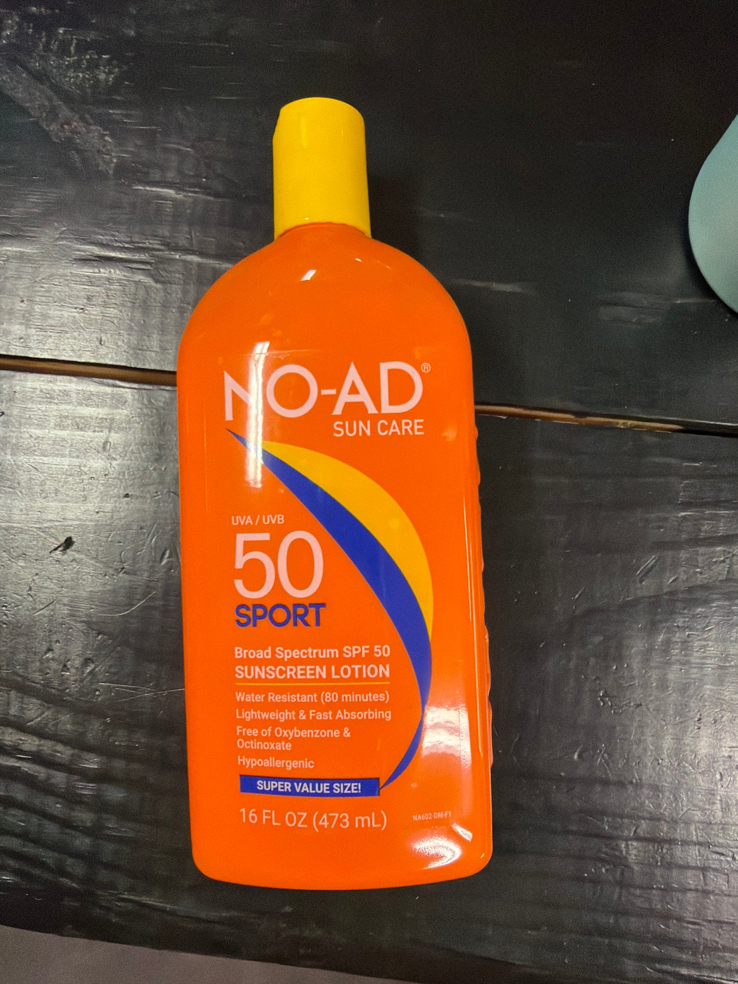 No-ad Sun screen 50spf 16oz