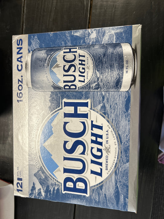 Busch Light 12pk 16oz
