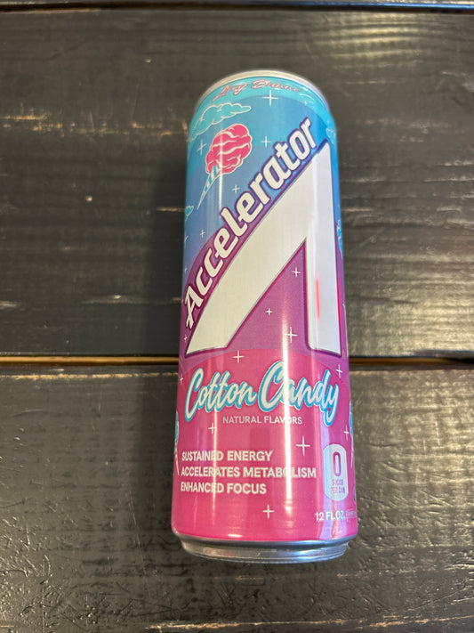 Accelerator Cotton Candy         12 oz can