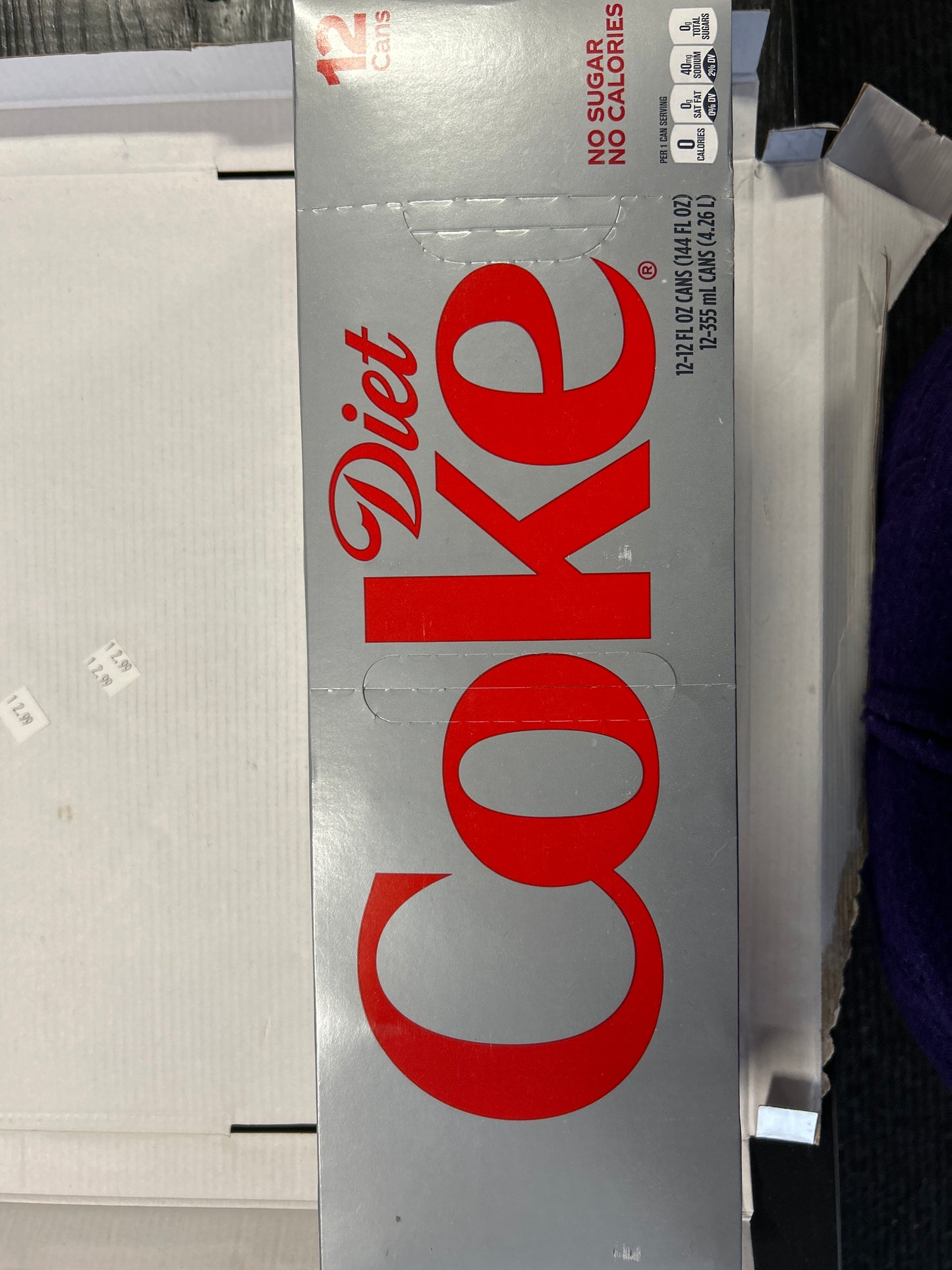 Diet Coke 12pack cans