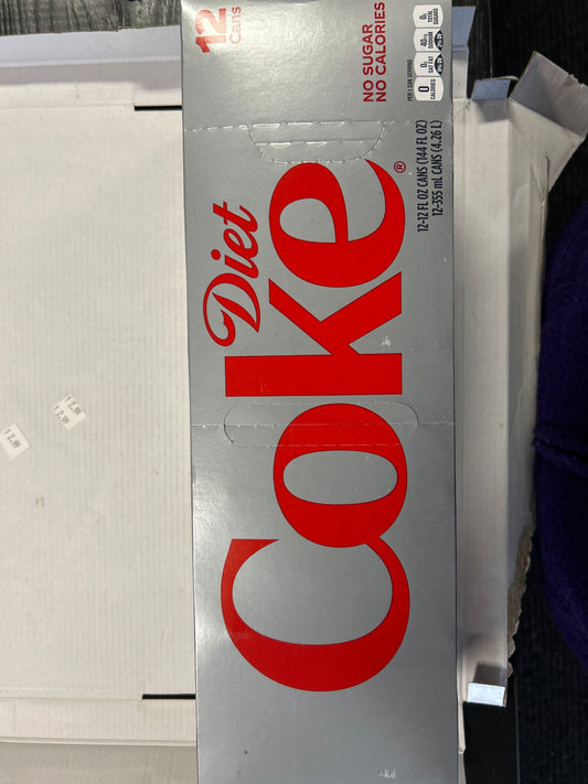 Diet Coke 12pack cans