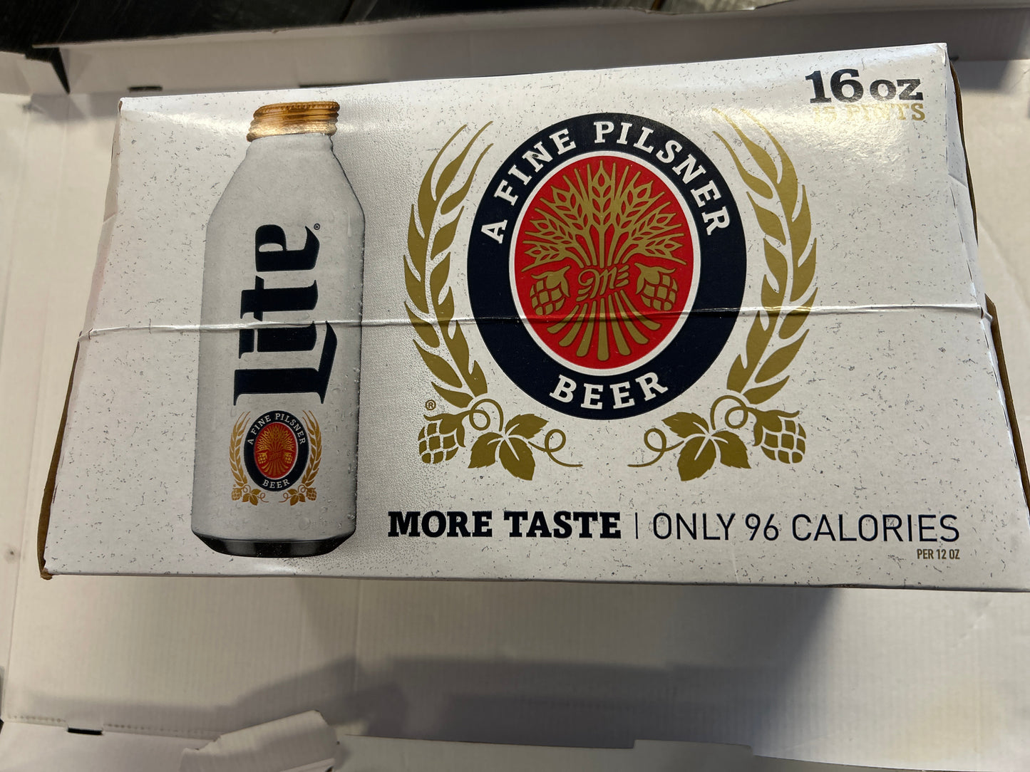 Miller Lite  16oz Aluminum