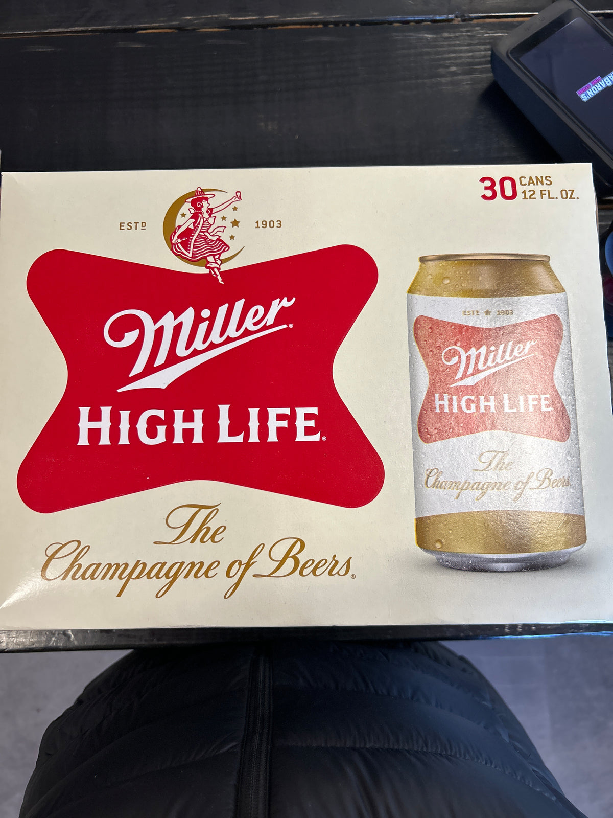 Miller High Life 30 pk             12 oz cans