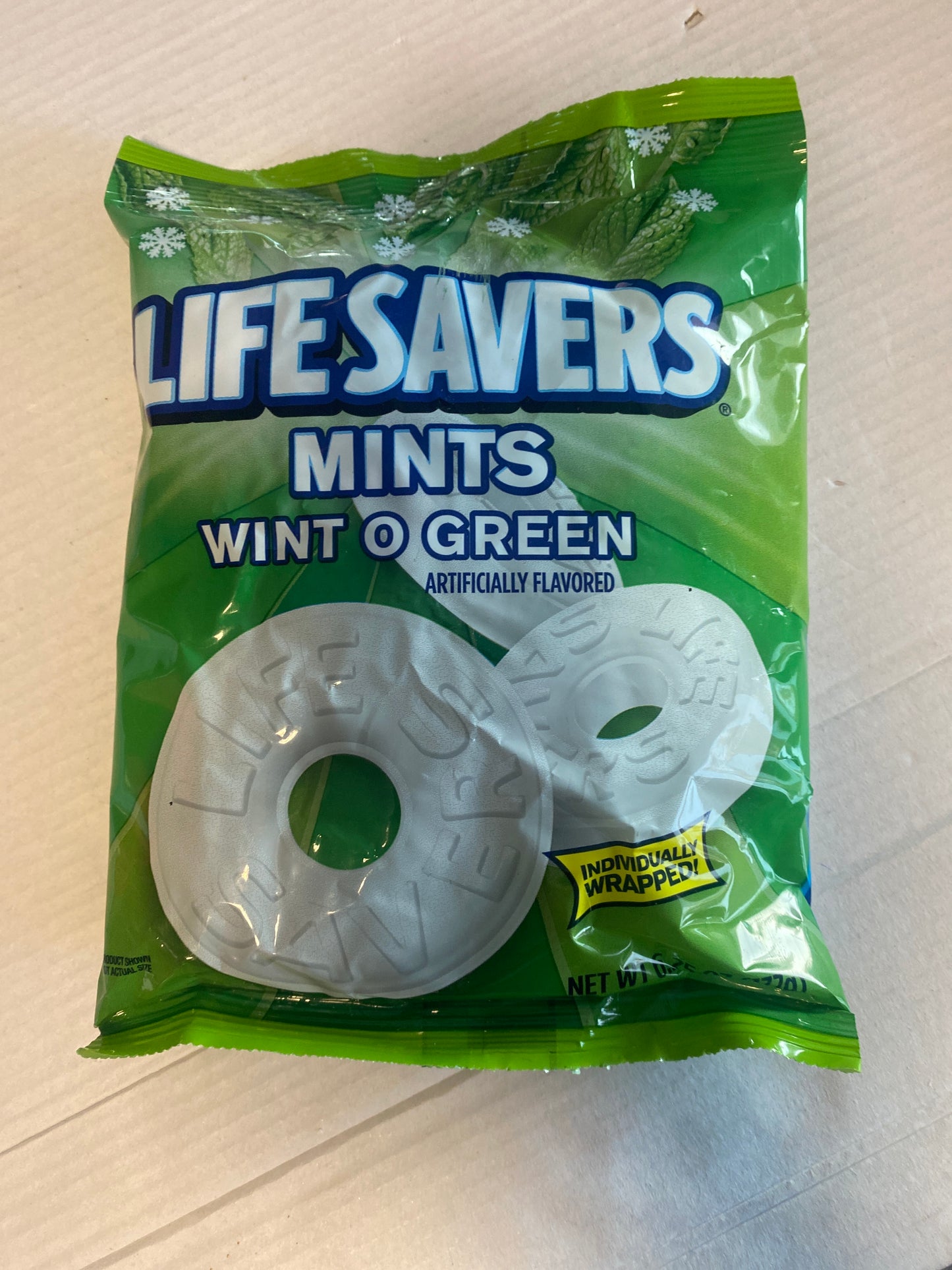Lifesavers Wintergreen 6.25oz