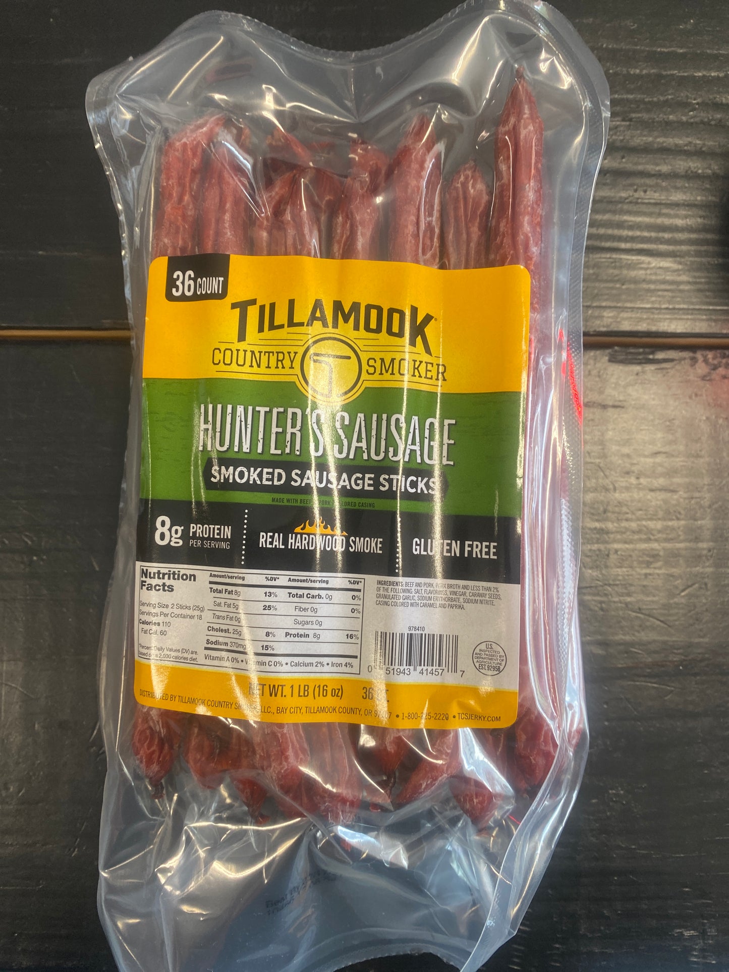 Tillamook Country Smoker Hunter Sausage Stick