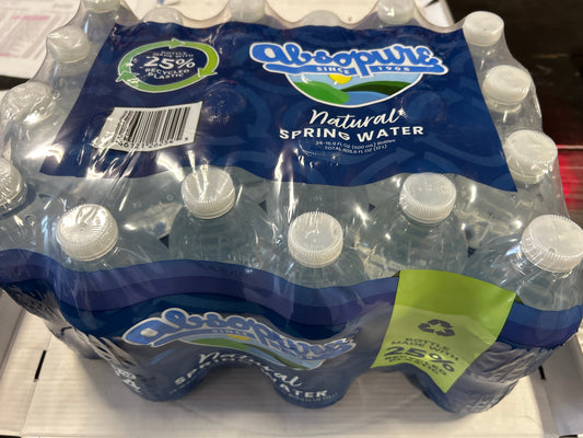 Absopure Spring Water 24pack 16.9oz