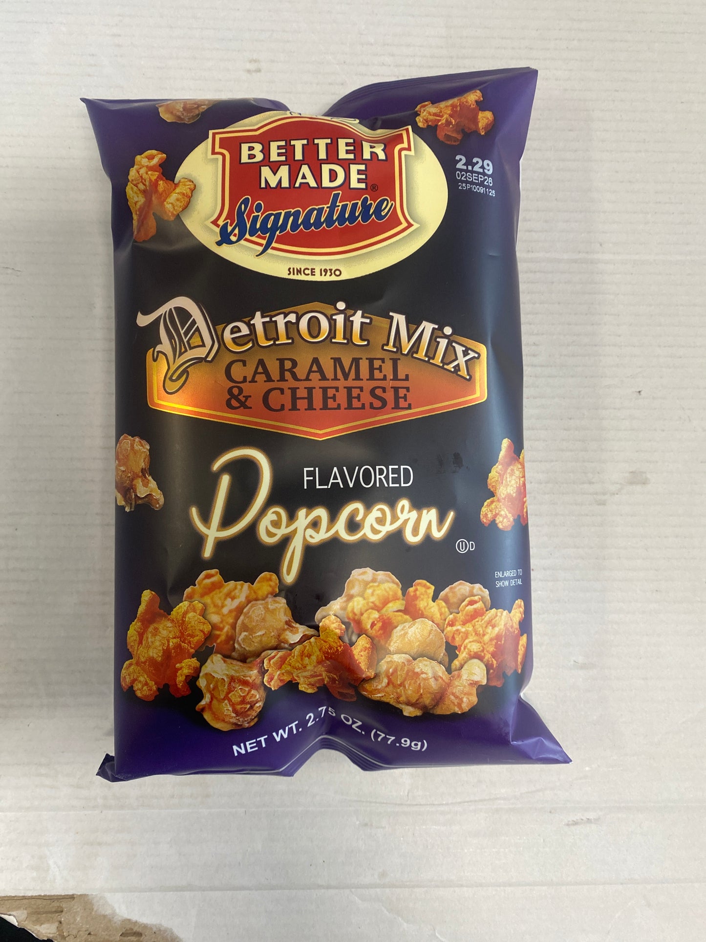 Better Made Detroit Mix Carmel and Cheese Popcorn 2.75