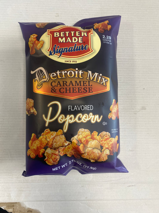 Better Made Detroit Mix Carmel and Cheese Popcorn 2.75