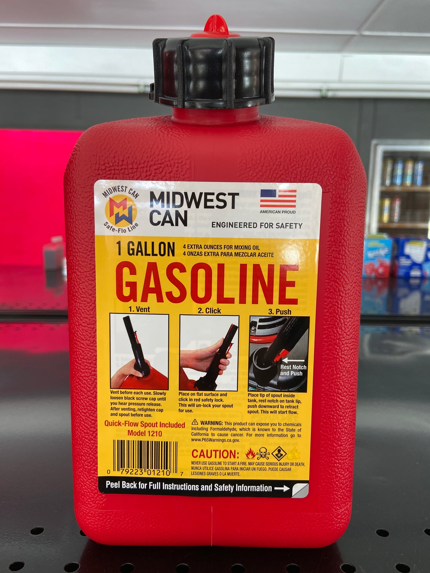 Gas Can 1 Gallon