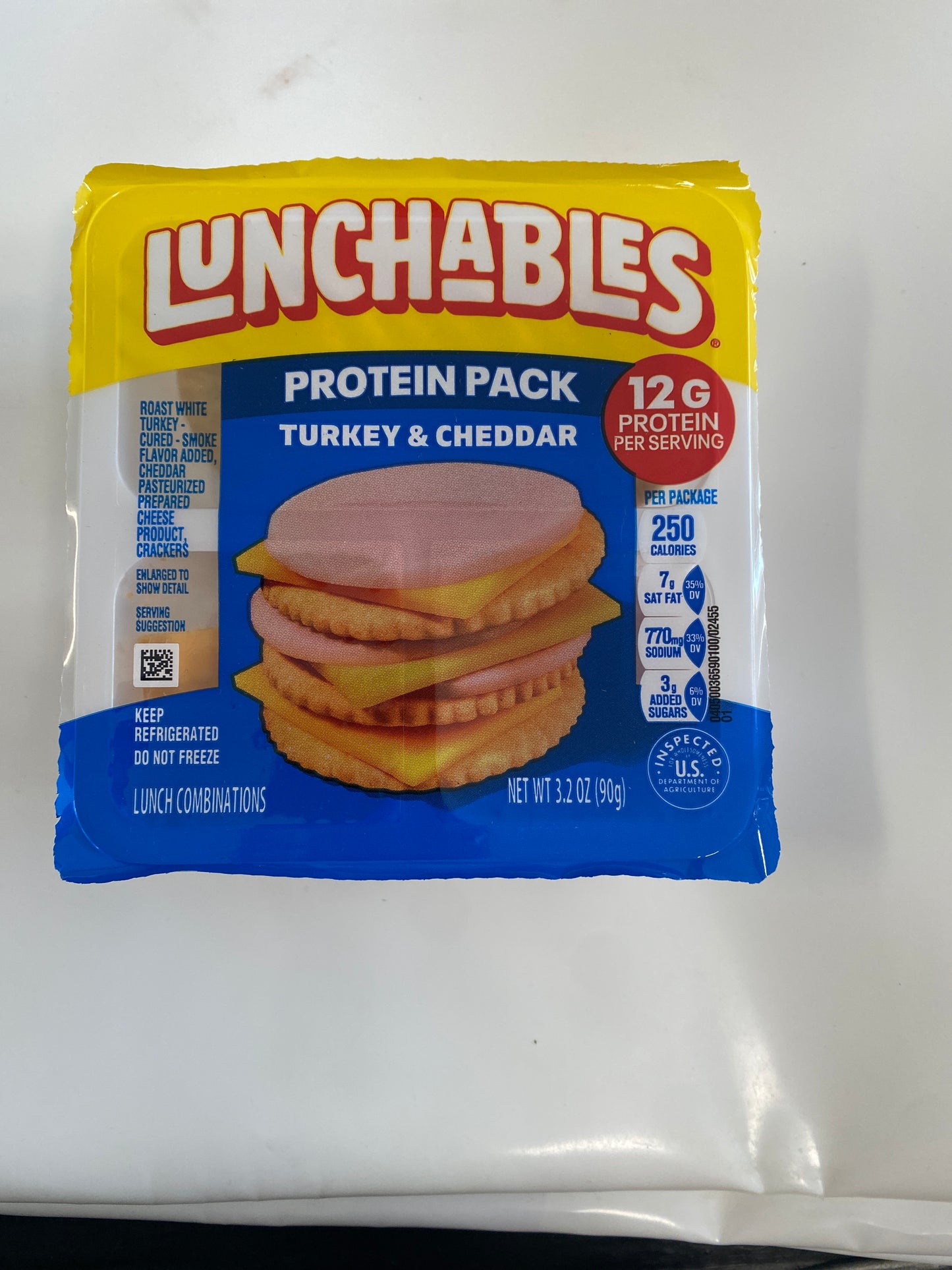 Lunchables Turkey and Cheddar 3.2oz