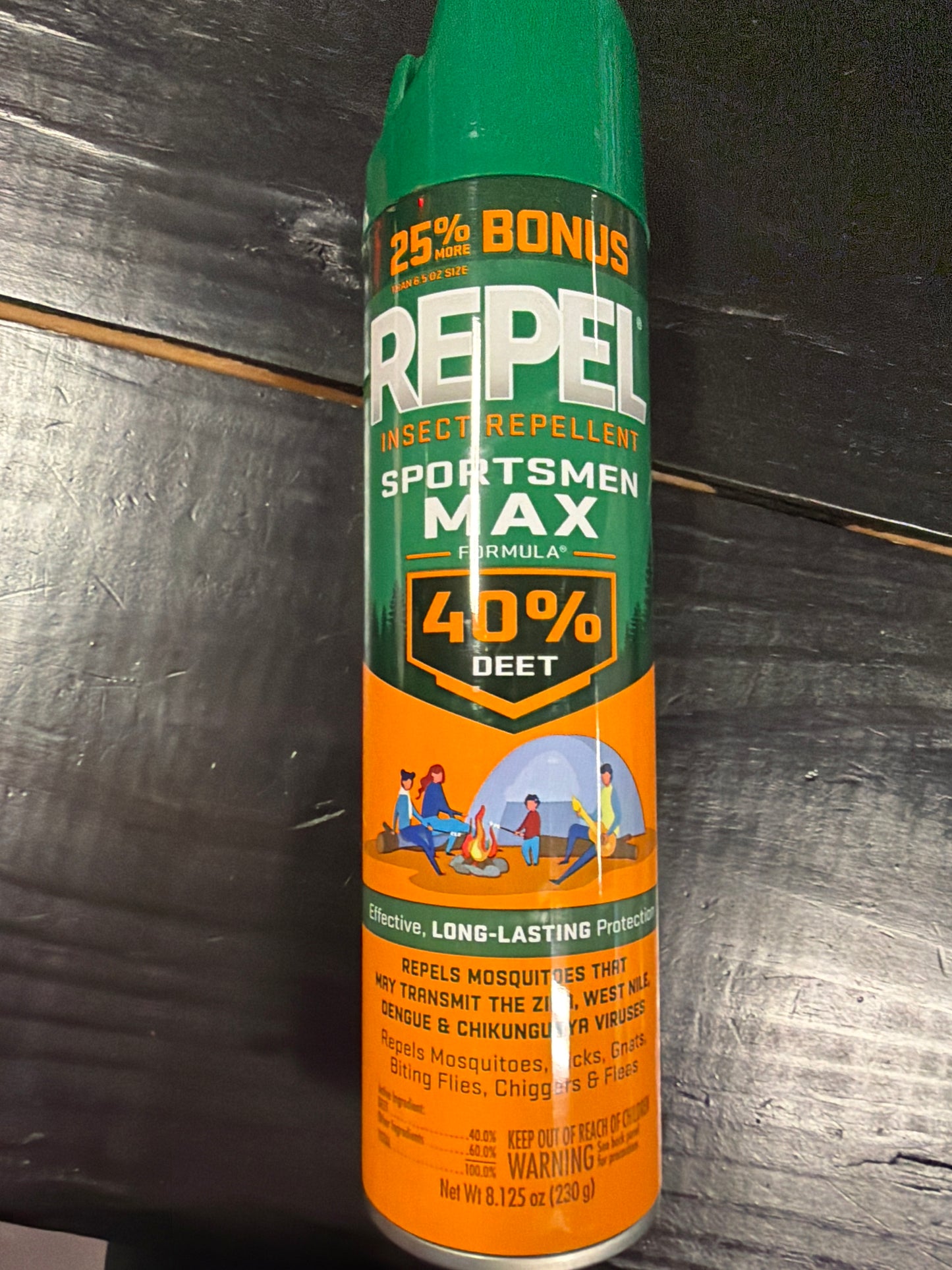 Repel Sportsman Max 8.125oz