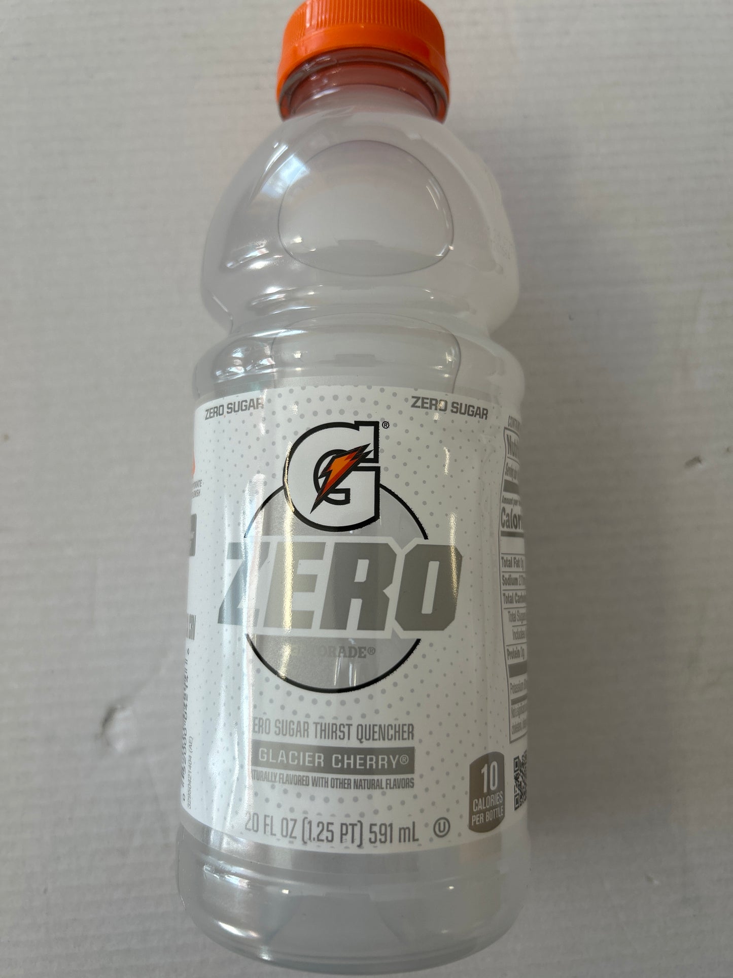Gatorade Zero- Glacier Cherry 20oz
