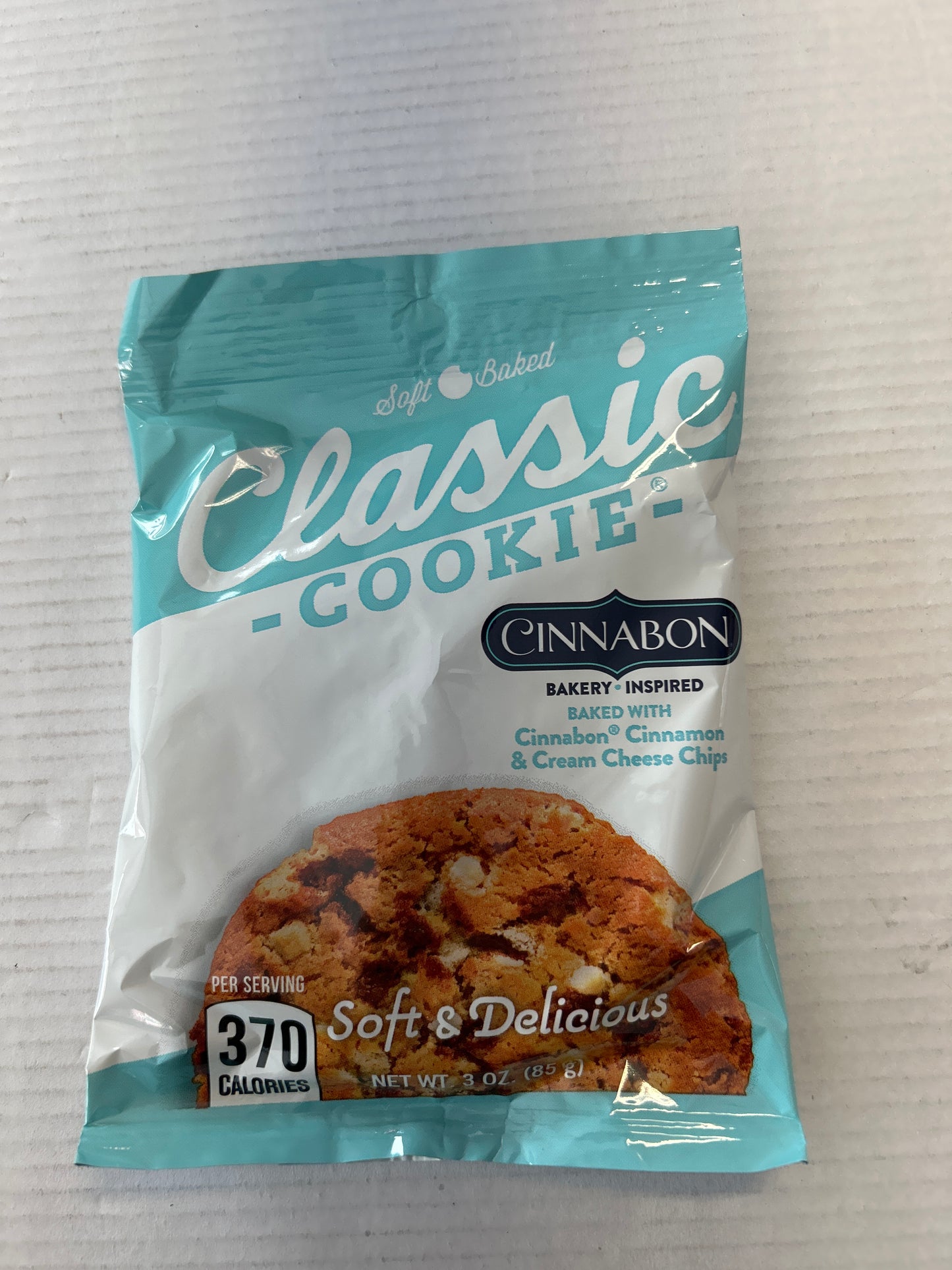 Soft Baked Classic Cookie 3oz Cinnabon