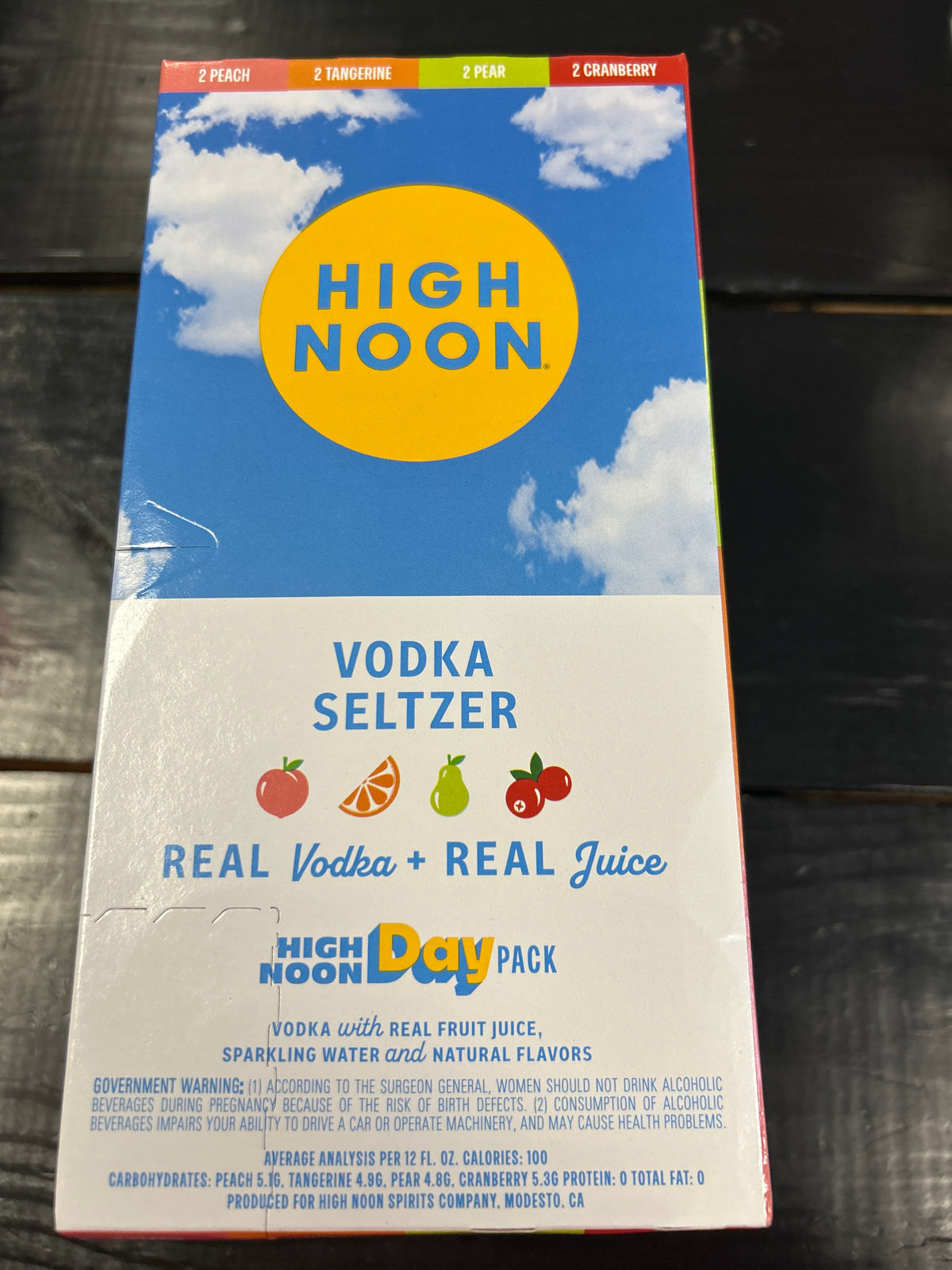 High Noon Day Variety 8 pk  12 oz cans