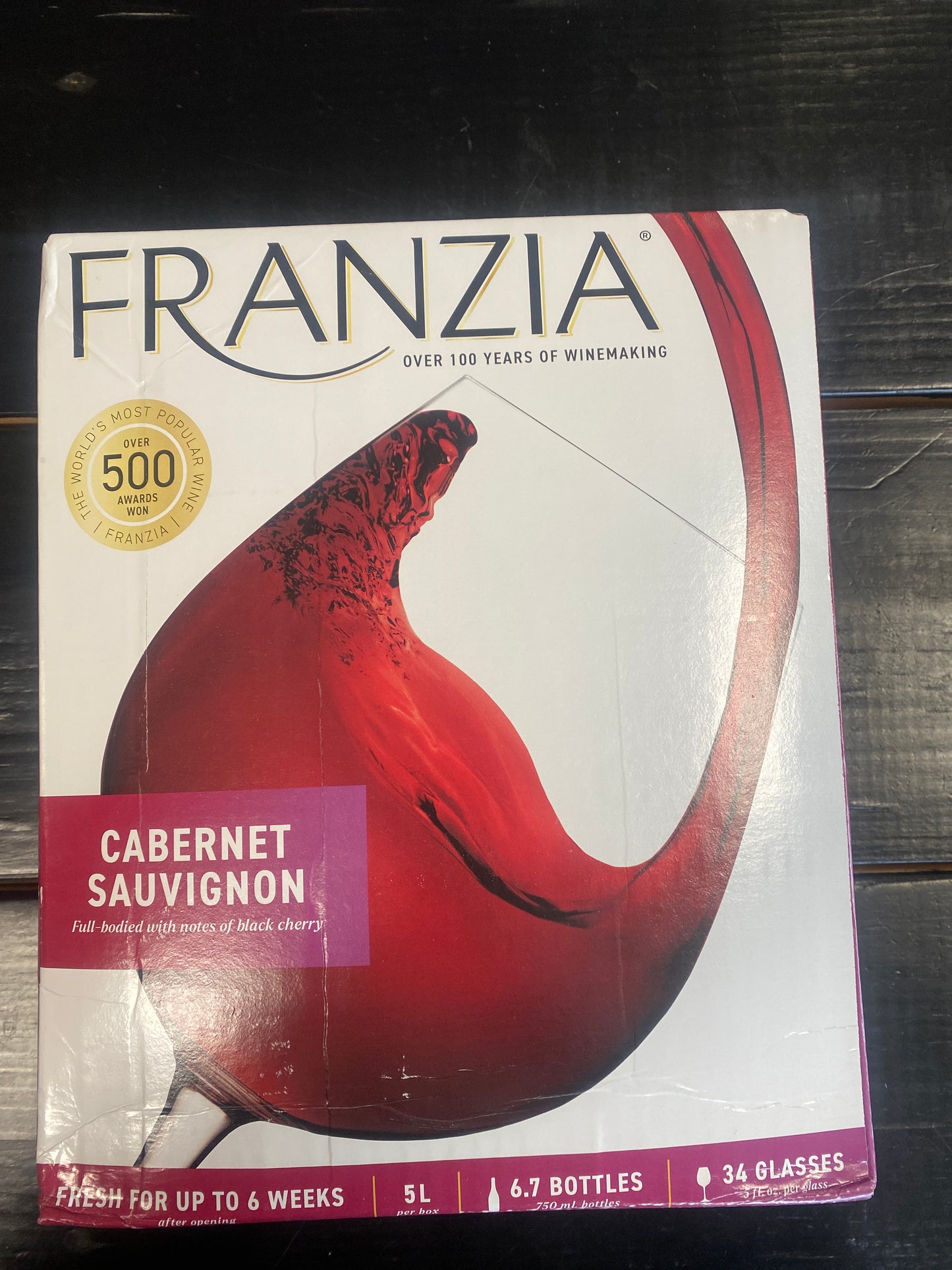 Franzia Cabernet Sauvignon 5lt Box