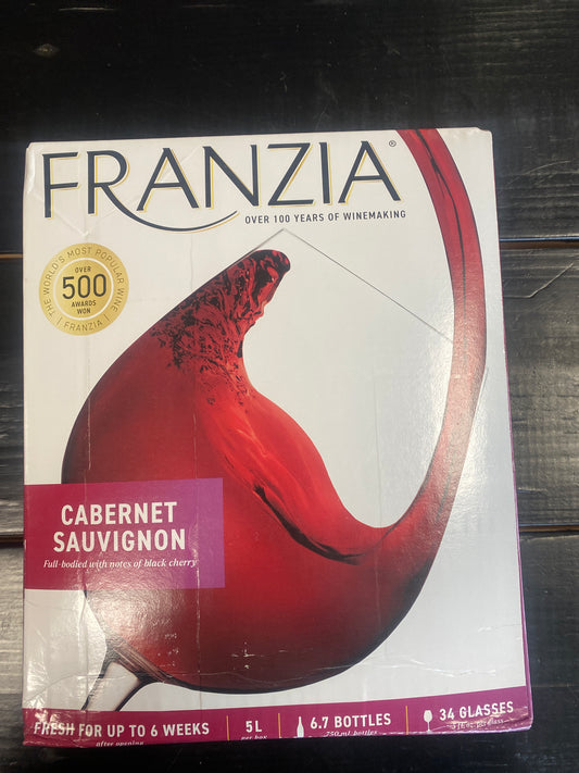 Franzia Cabernet Sauvignon 5lt Box