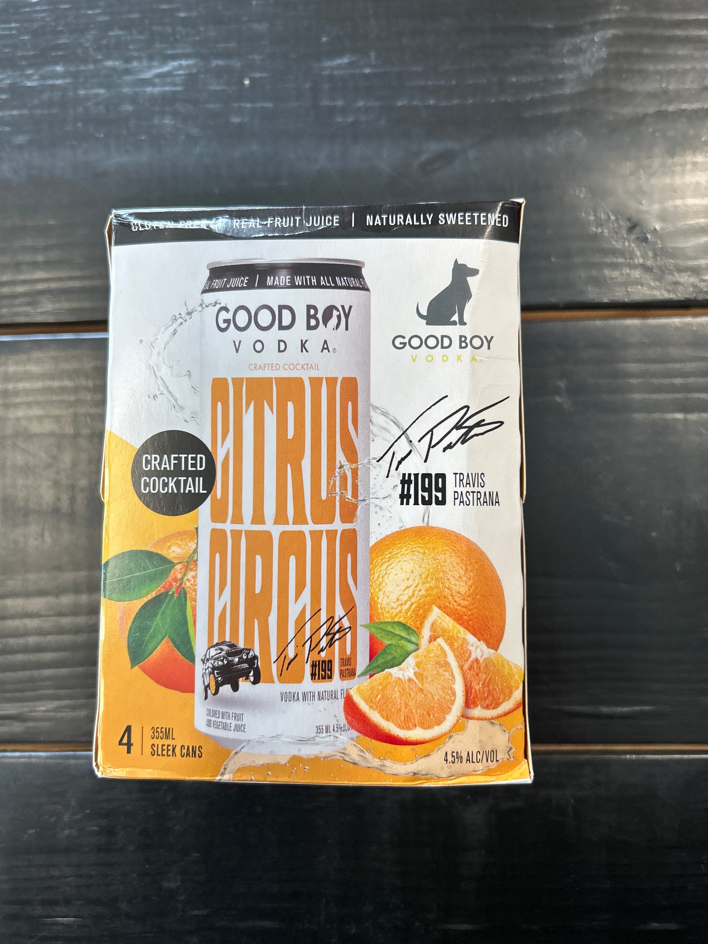 Good Boy Vodka Citrus Circus 4pk cans 355ml