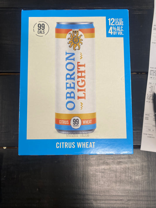 Bells Oberon Light 12pk 12oz Cans