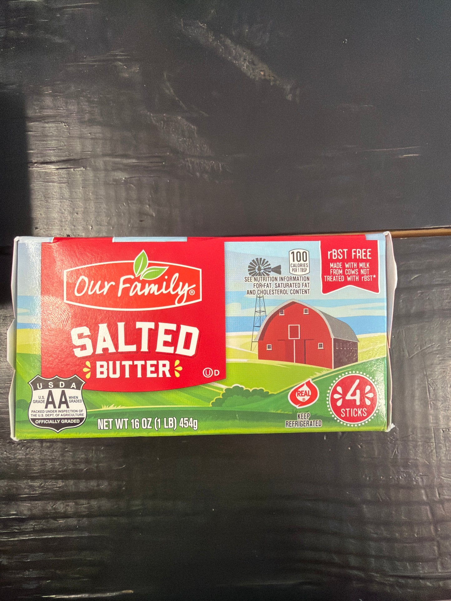 Our Family Salted Butter 16oz