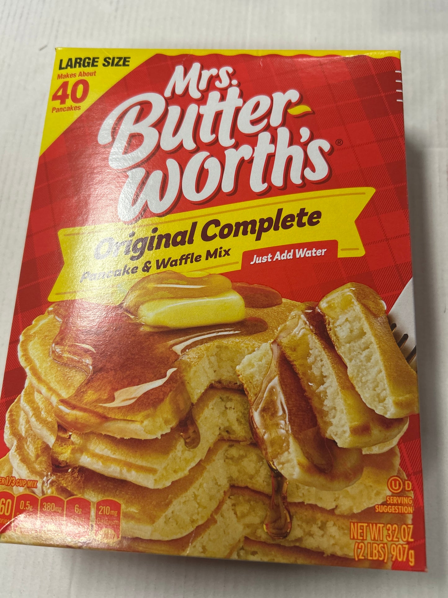 Mrs. Butter-Worth Pancake & Waffle Mix