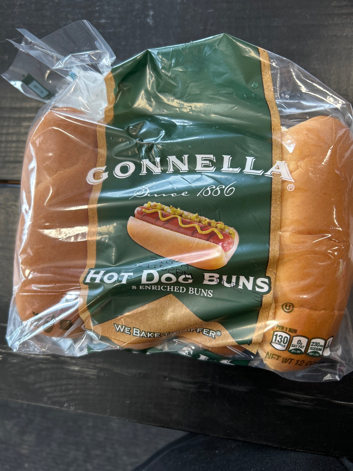 Gonnella Hot Dog Buns 8pack 12oz