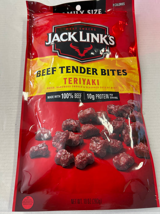 Jack Links Beef TeriyakiTender Bites 10oz