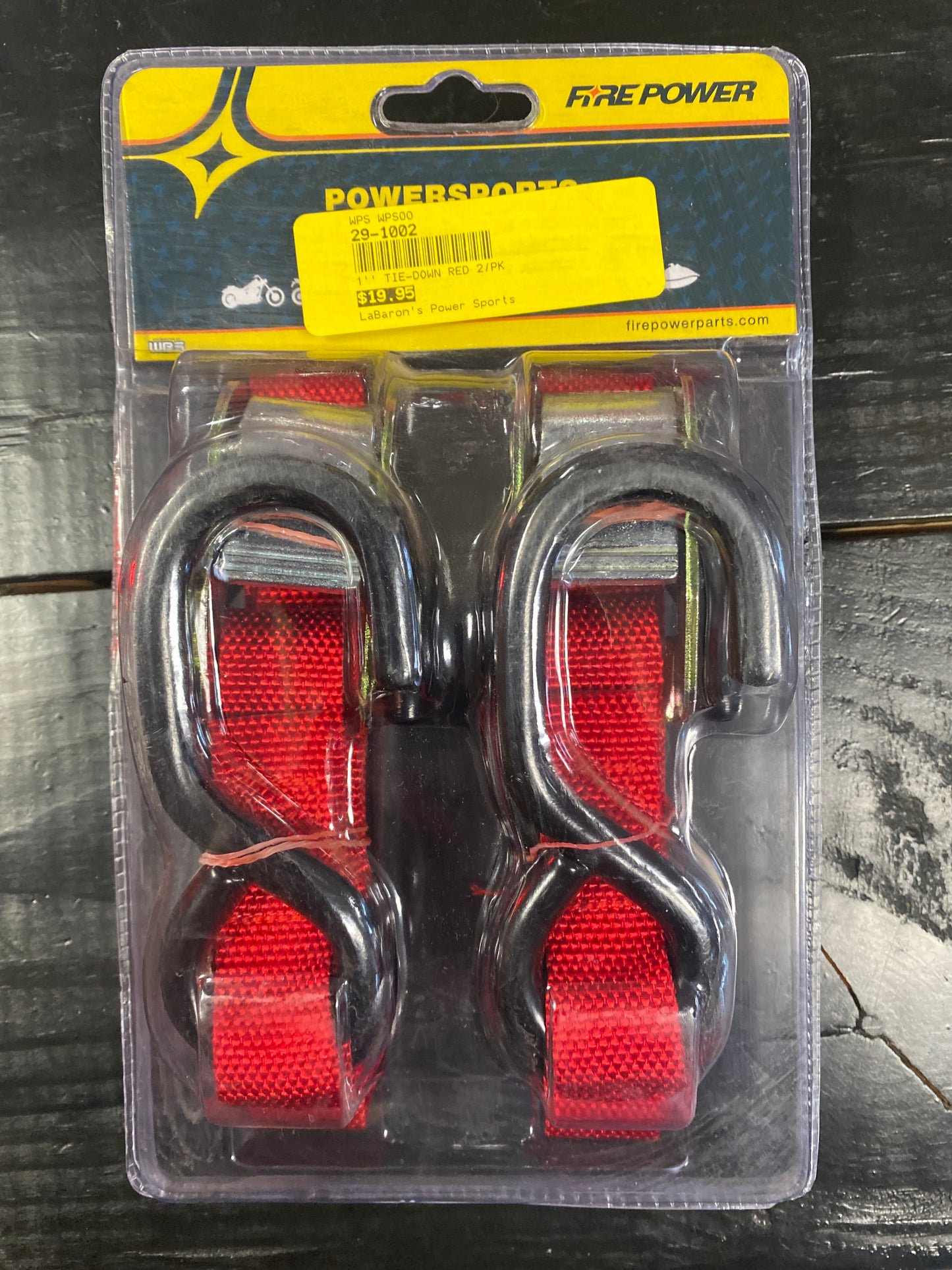 Fire Power Tie Downs 2pk