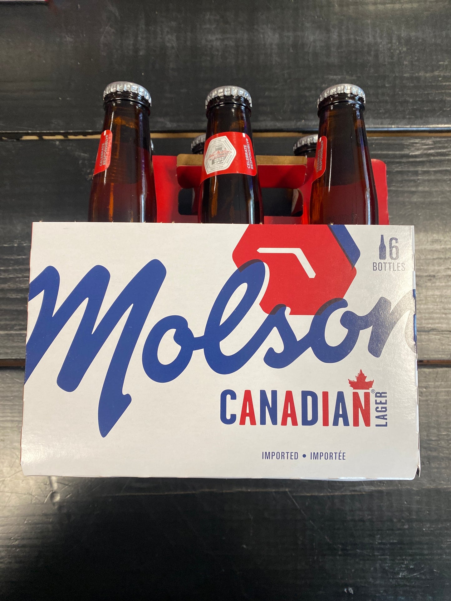 Molson Canadian 6pk 12oz Bottles