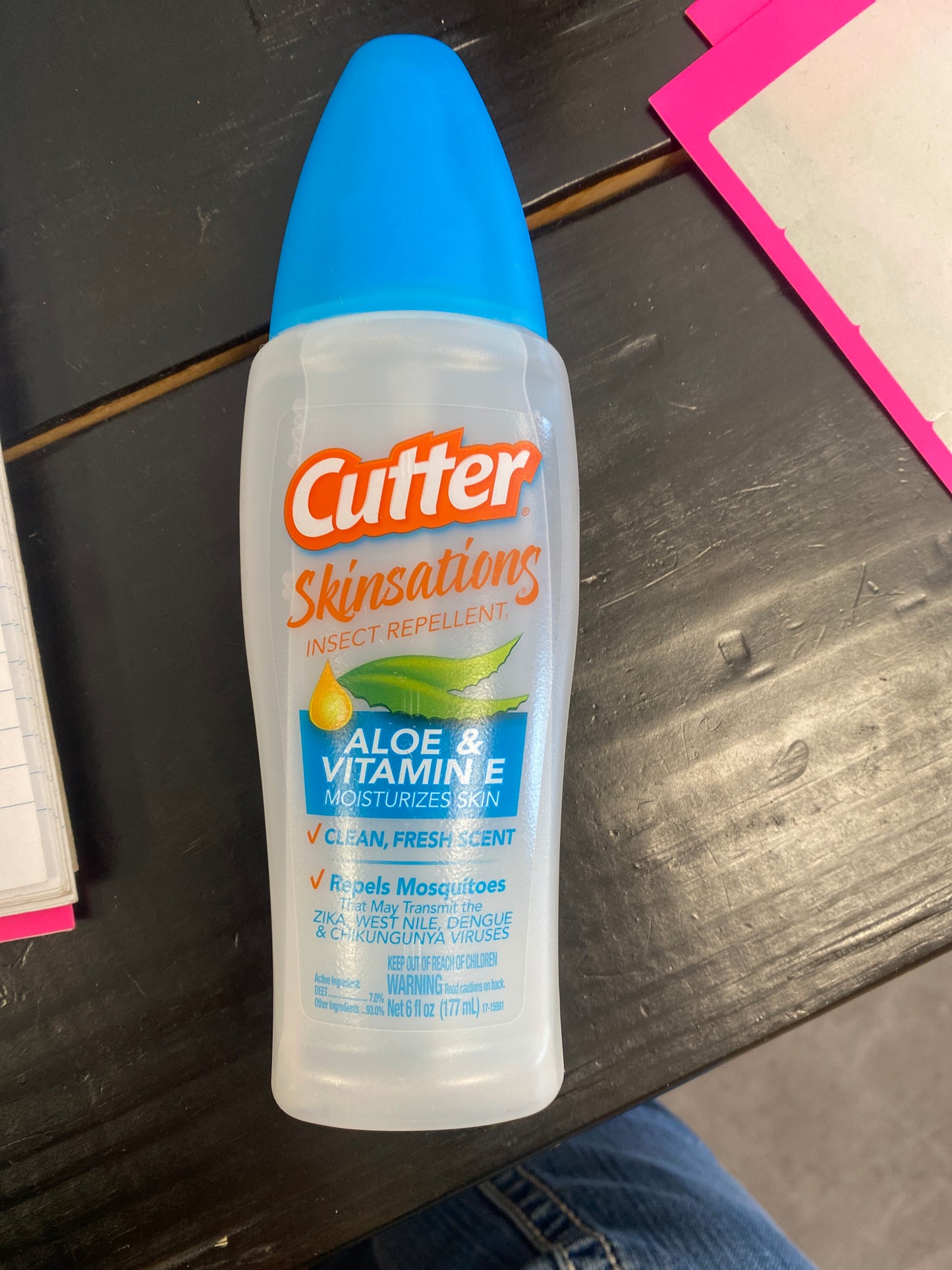 Cutter Skinsations Spray 6oz