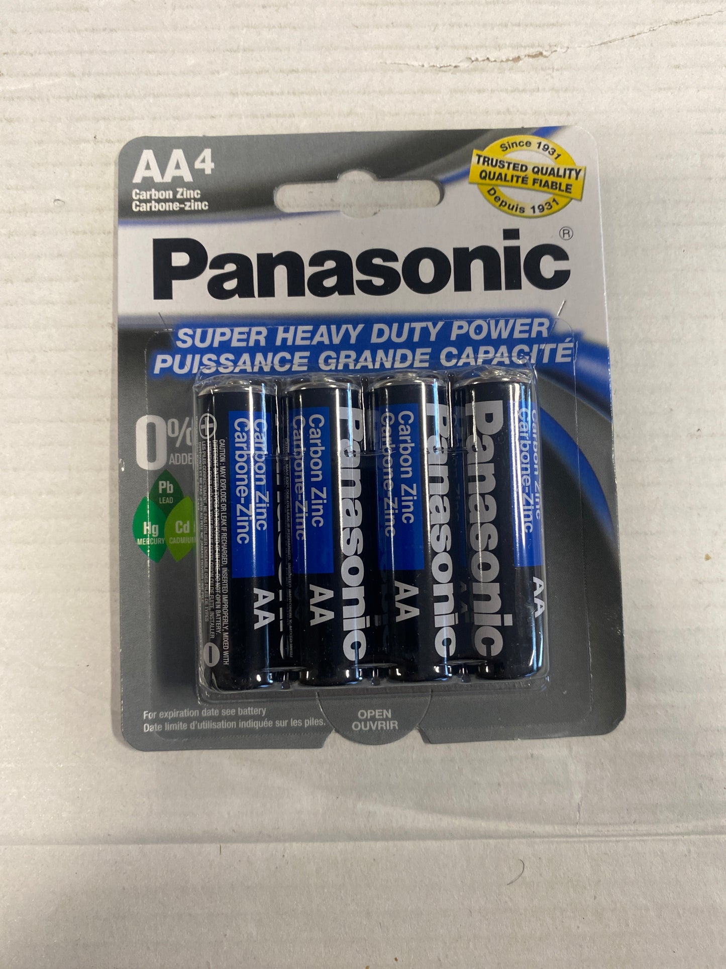 Panasonic AA Batteries 4pk