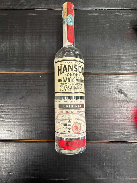 Hanson of Sonoma Grape Based Vodka 750ml