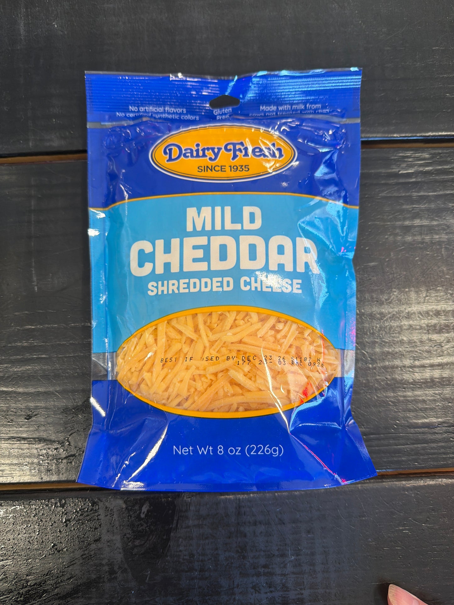 Dairy Fresh Mild Cheddar Cheese 8oz