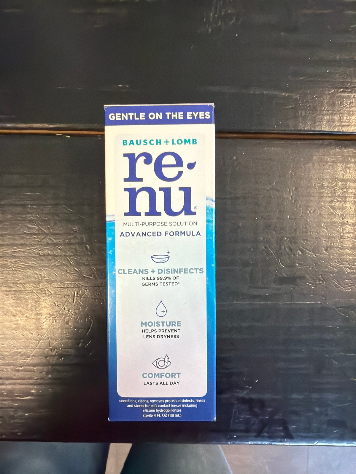 Re nu contact lens solution