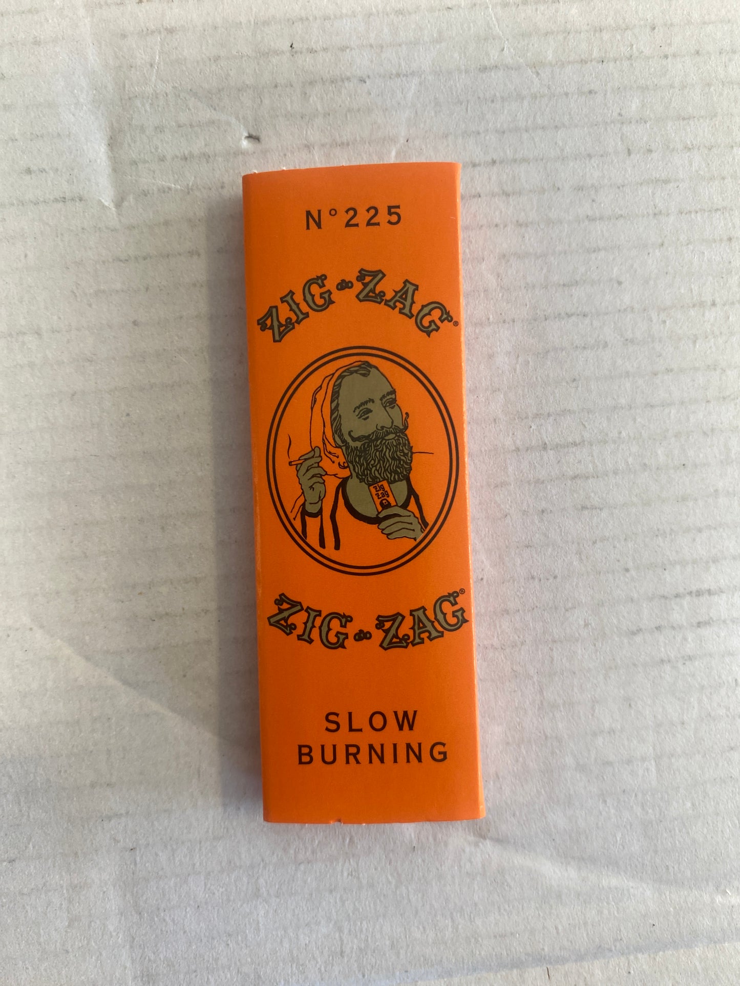 Zig Zag French Orange 1 1/4