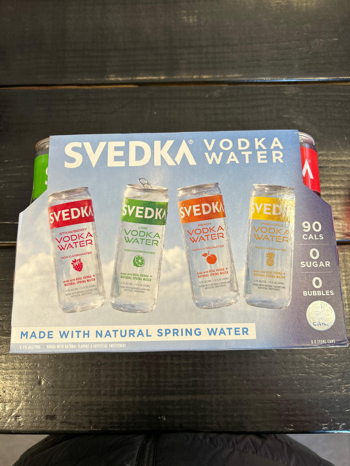 Svedka Vodka Water Variety   8 pk cans