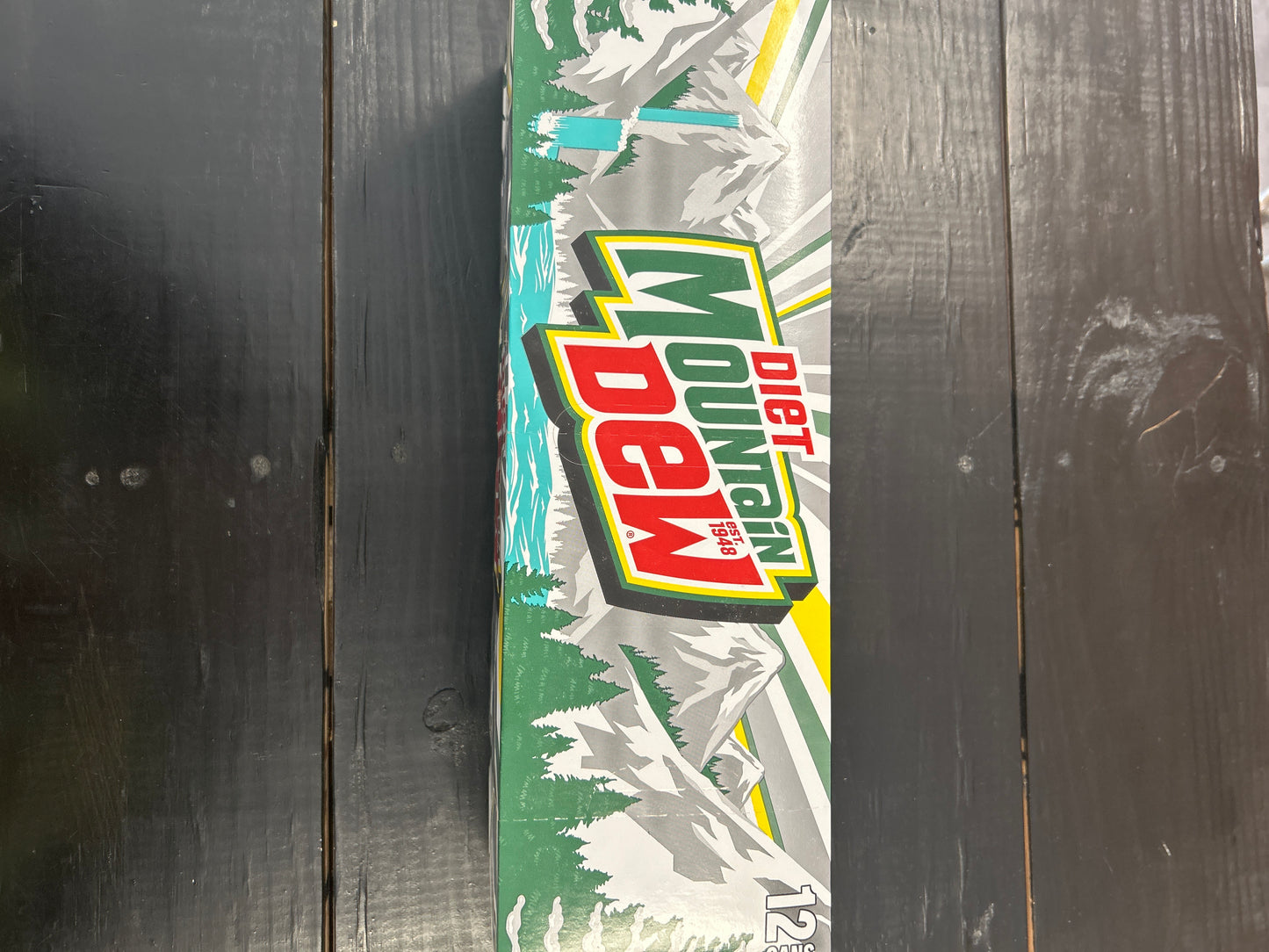 Diet Mt. Dew 12 pack  cans