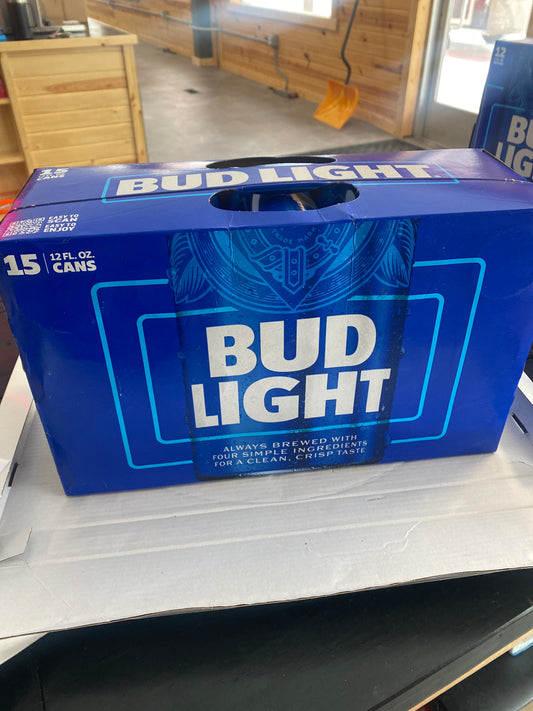 Bud Light 15 Pack 12oz Cans