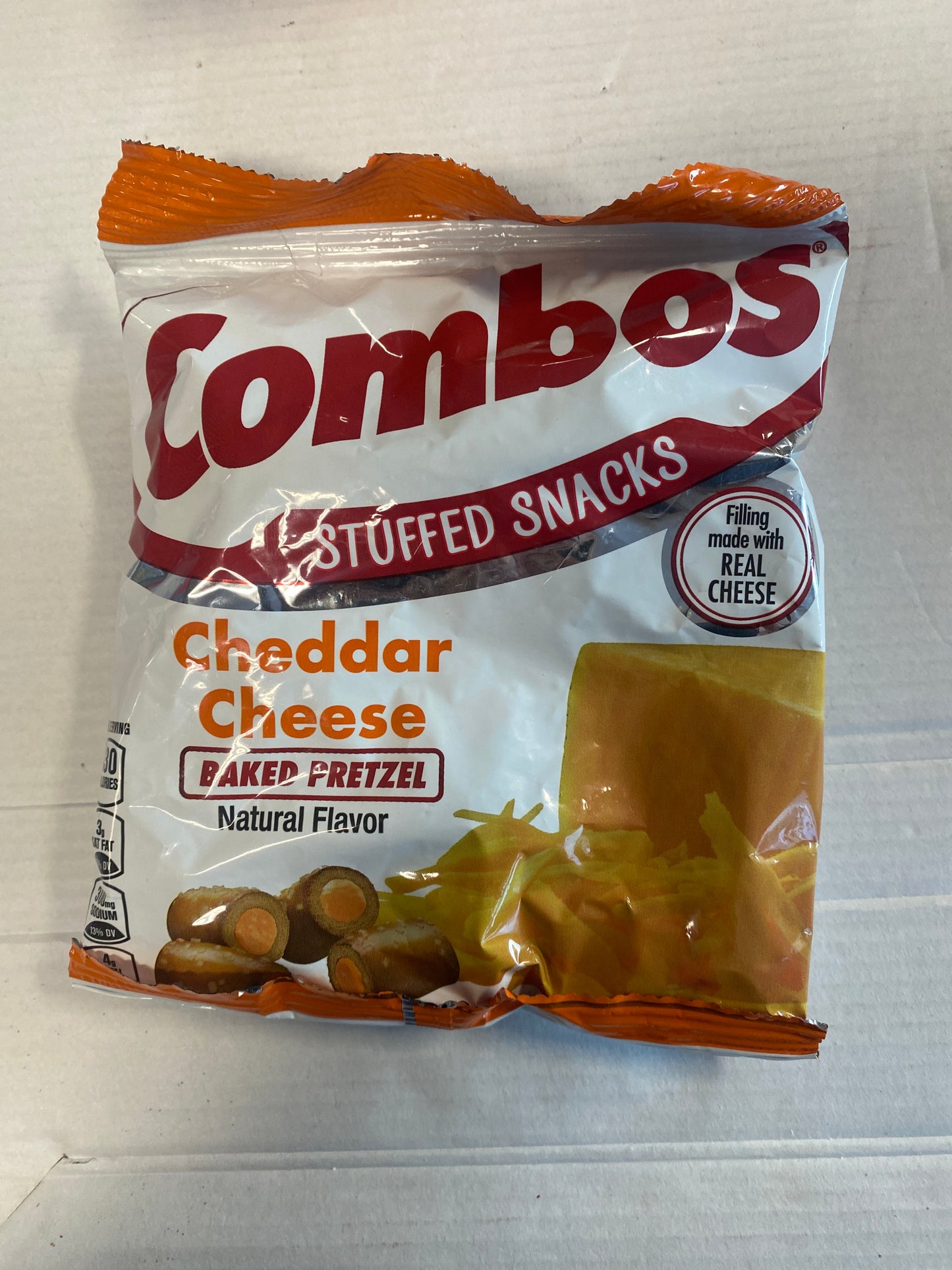 Combos Cheddar Cheese Baked Pretzel 6.30oz