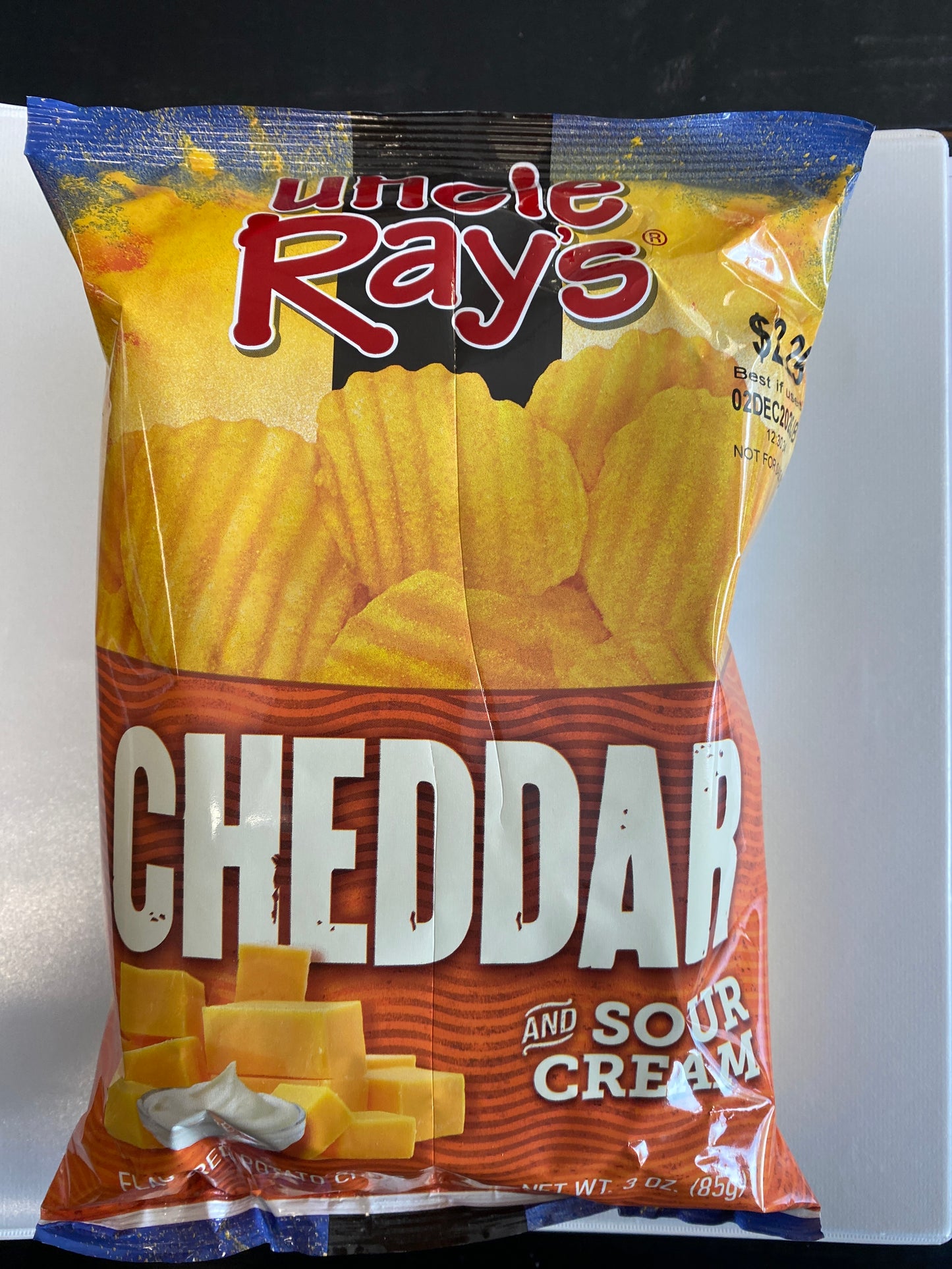 Uncle Rays Cheddar and Sour Cream 3oz