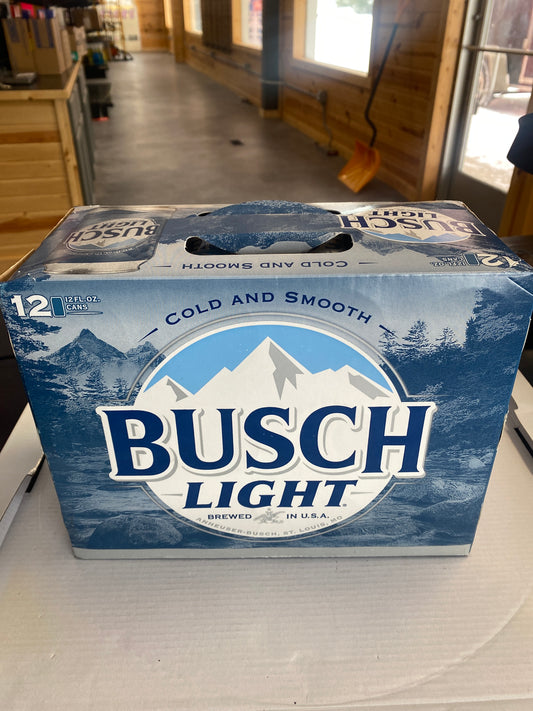 Busch Light 12 Pack 12oz Cans