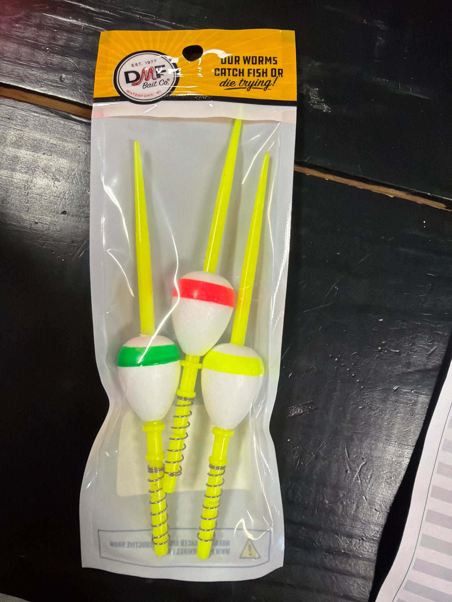 Float pear spring bobber 3pk