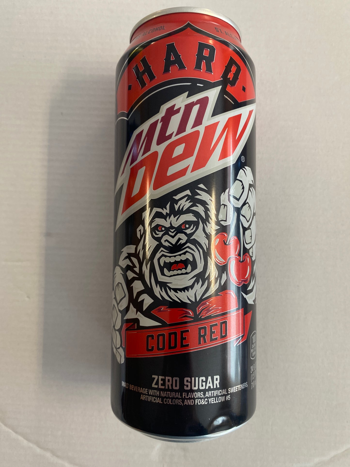 Hard Mtn Dew Code Red 24oz