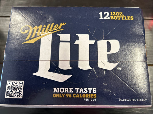 Miller Lite 12- 12oz bottles