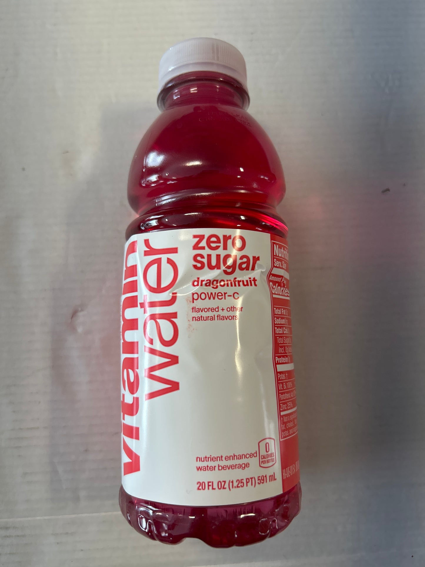 Vitamin Water Dragonfruit zero sugar 20oz