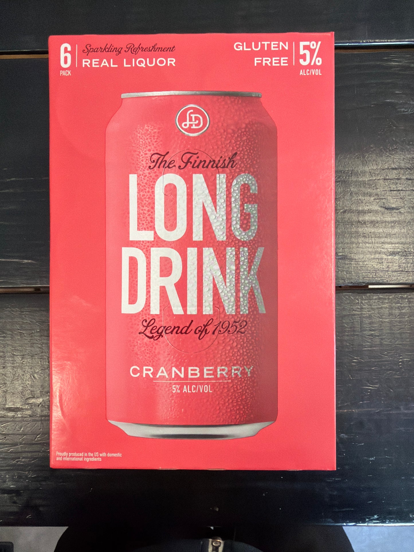 Long Drink Cranberry 6pk 12oz cans