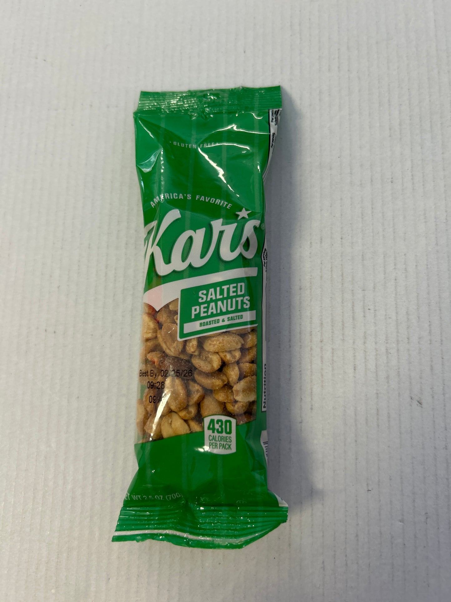 Kars Salted Peanuts 2.5 oz